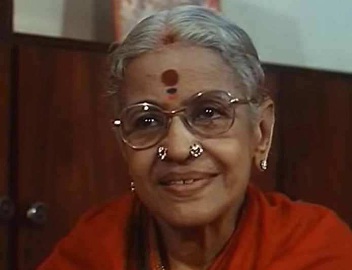 എം . എസ് .സുബ്ബലക്ഷ്മി ,  കാറ്റിനിലേ വരും ഗീതം . ...