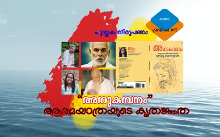അനുകമ്പനം - ആത്മയാത്രയുടെ കൃതജ്ഞത .