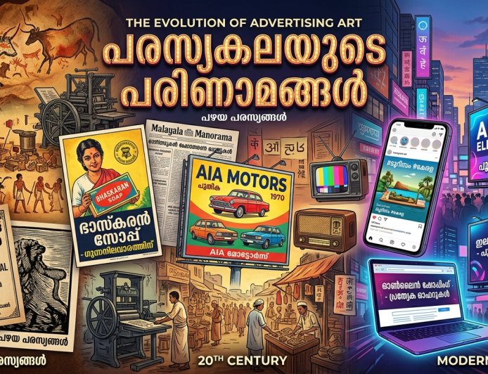 പരസ്യകലയുടെ പരിണാമങ്ങൾ