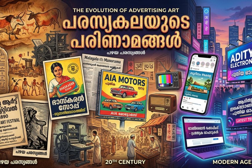 പരസ്യകലയുടെ പരിണാമങ്ങൾ