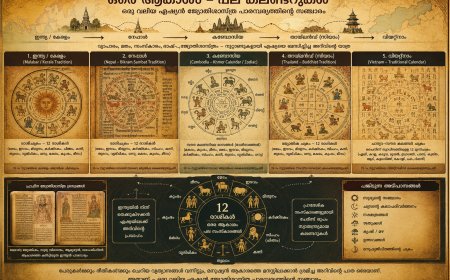ഒരേ ആകാശം, പല കലണ്ടറുകൾ: കേരളം മുതൽ നേപ്പാൾ, കംബോഡിയ വരെ.